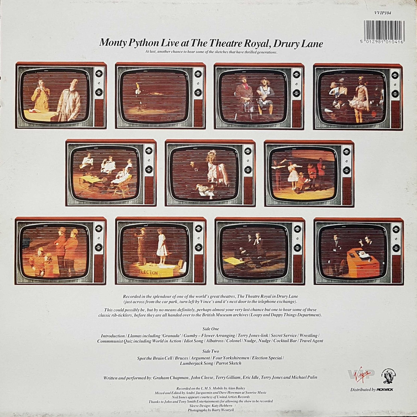 Back cover of VVIP 104